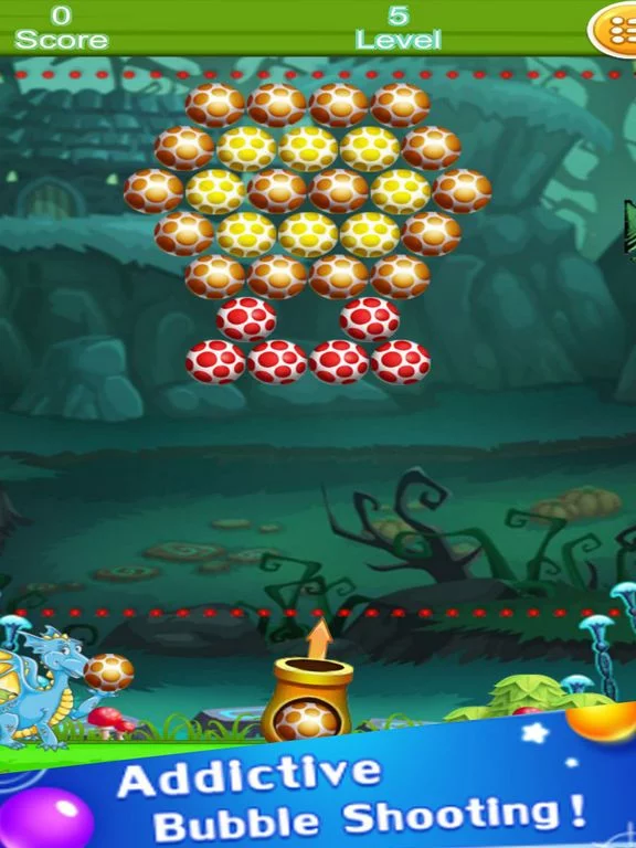 Изображение игры: Eggs Bubbles Shooting