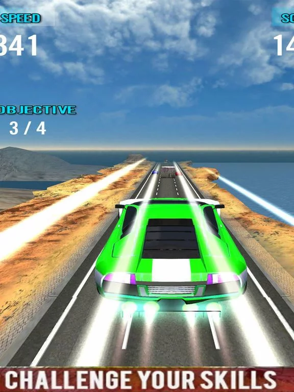 Изображение игры: Crazy Speed Car Racing