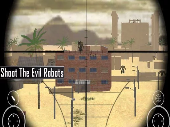 Изображение игры: Robo Sniper Target