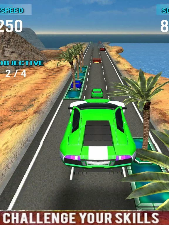 Изображение игры: Crazy Speed Car Racing