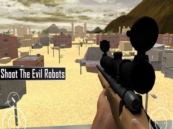 Изображение игры: Robo Sniper Target