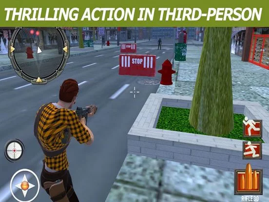 Изображение игры: Real City SHOOT Gangster