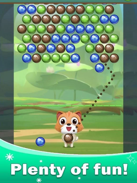 Изображение игры: Bust Cat Bubble 18