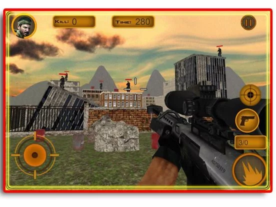 Изображение игры: Shoot Game Play - Commando Terrorist