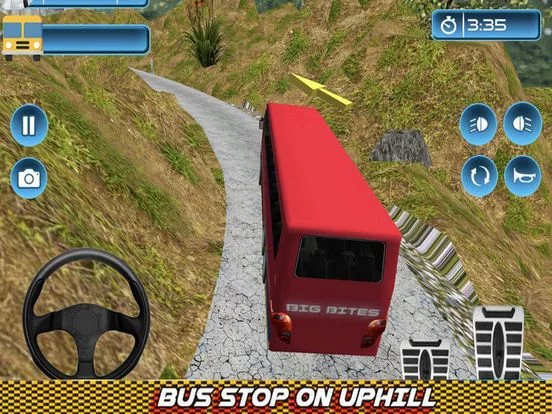 Изображение игры: Uphill Bus Coach Pro