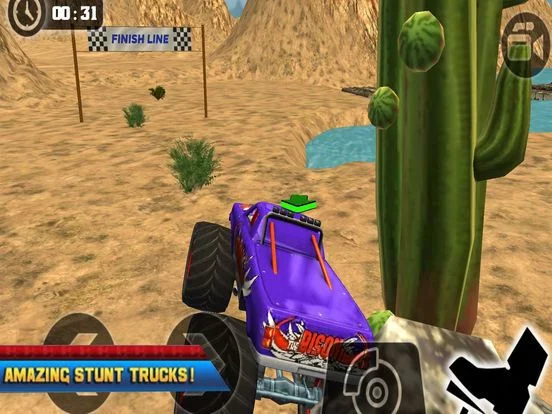 Изображение игры: 4x4 Monster Truck Driving