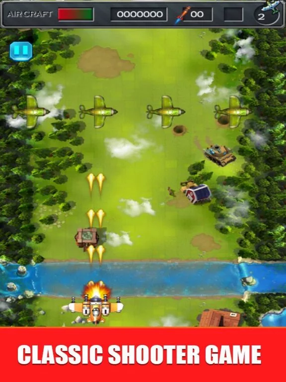 Изображение игры: Airforce Z Warfare