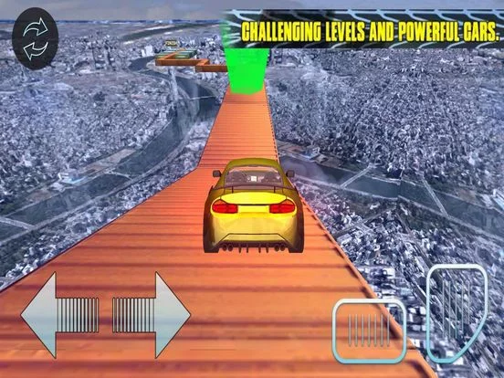 Изображение игры: Impossible Tracks Driving Car