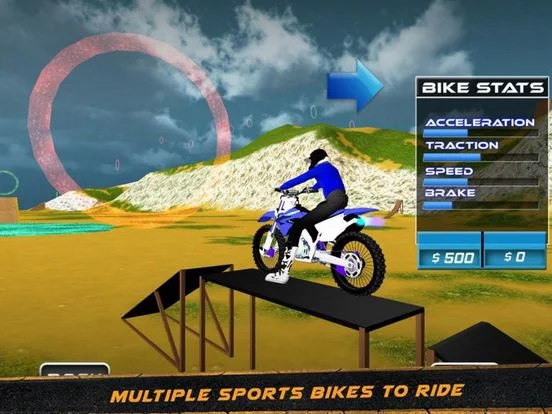 Изображение игры: Motor Freestyle Racing