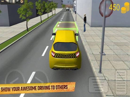 Изображение игры: Real Taxi Driver: City Cab