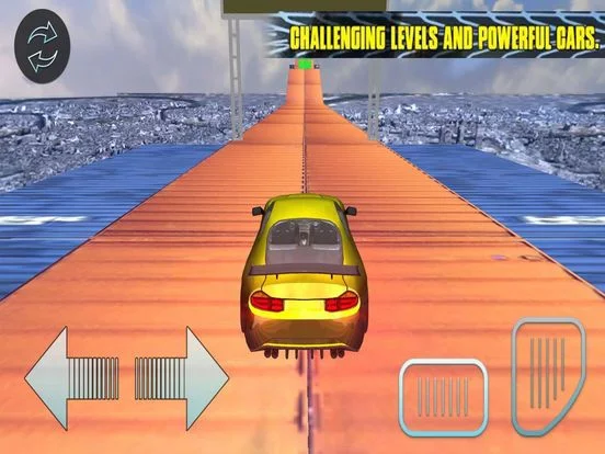 Изображение игры: Impossible Tracks Driving Car