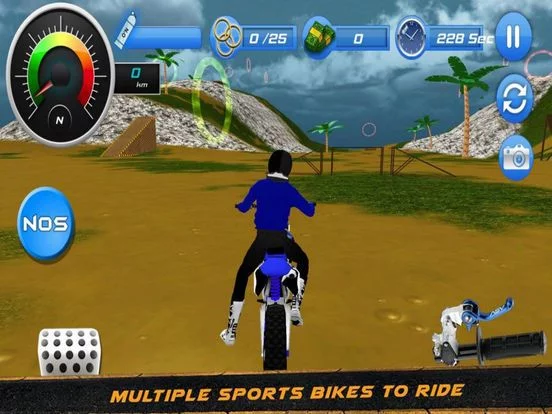Изображение игры: Motor Freestyle Racing