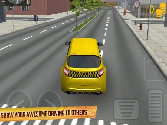 Изображение игры: Real Taxi Driver: City Cab