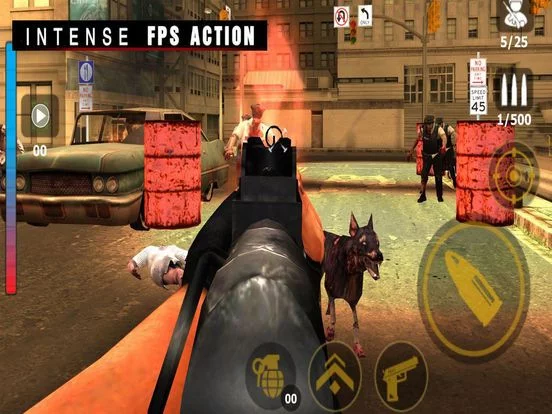 Изображение игры: Zombie Shoot: Death City