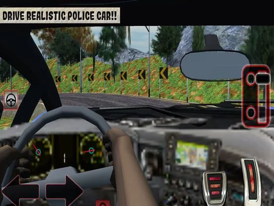 Изображение игры: Offroad Police Car Driving