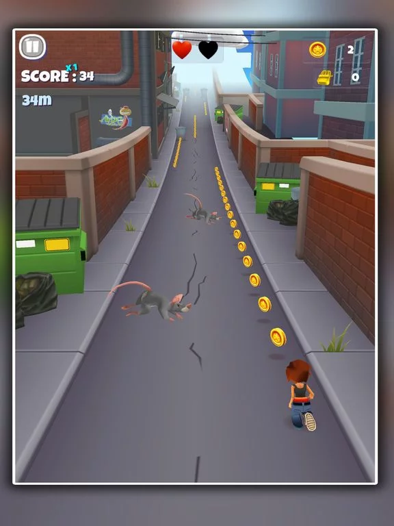 Изображение игры: Girl Run Adventures
