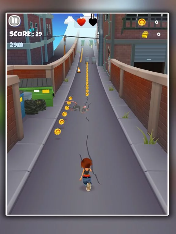 Изображение игры: Girl Run Adventures