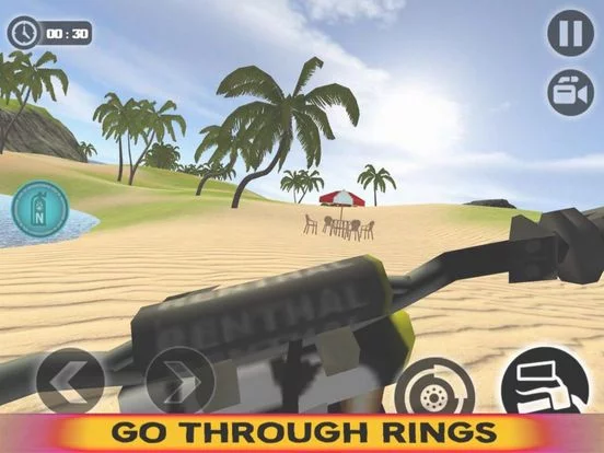 Изображение игры: Sea Motor bike Race