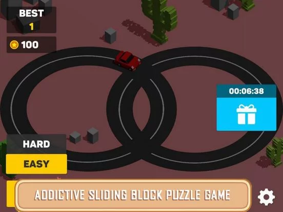 Изображение игры: Blocky Car Traffic