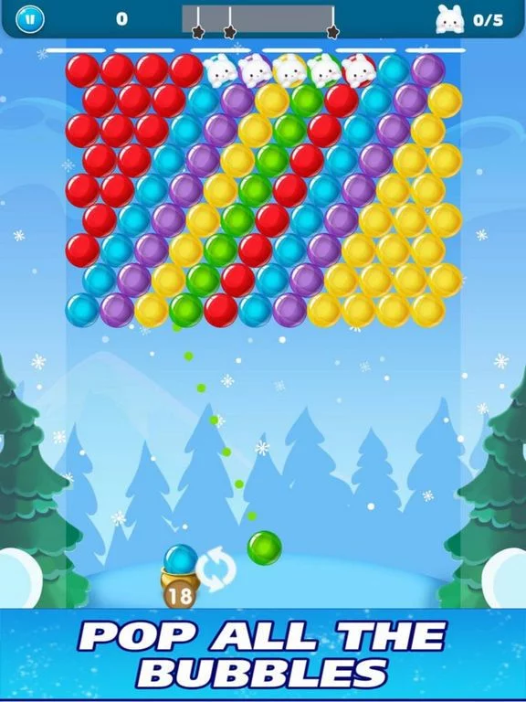 Изображение игры: Bubble Bunny Rabbit