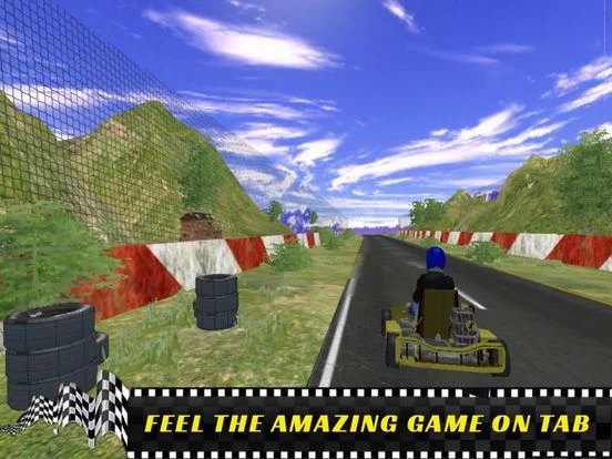 Изображение игры: Kart Speed Racing 3D