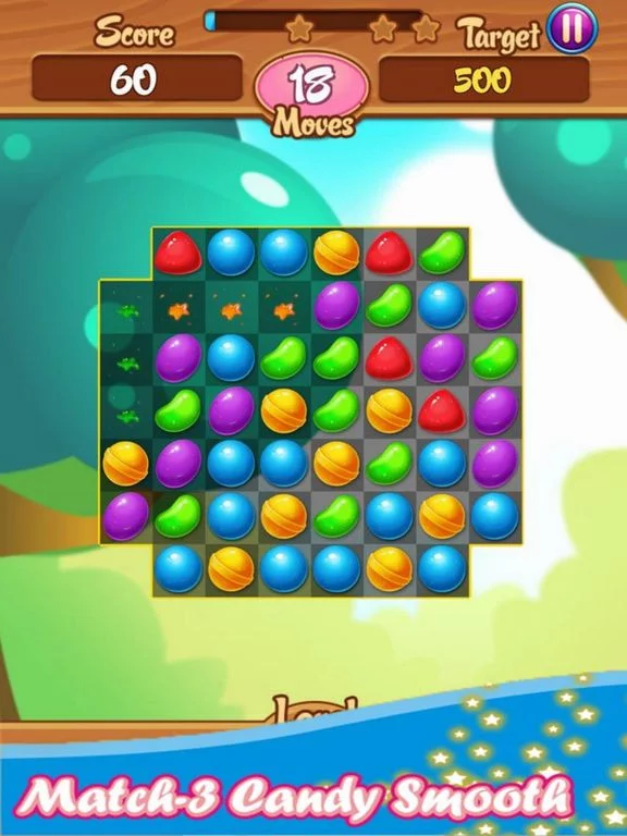 Изображение игры: Odo Garden Jelly Match3