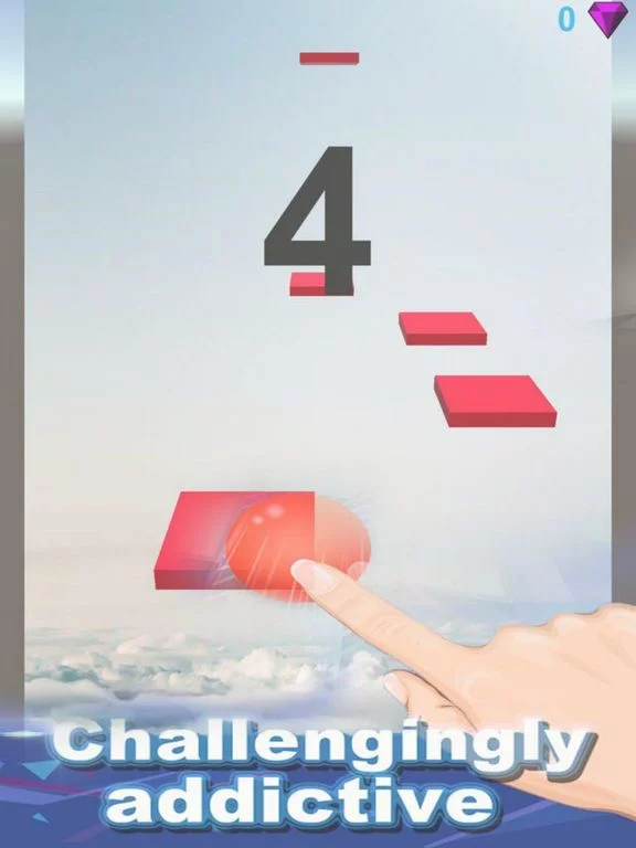 Изображение игры: Ball Drop - Flippy Sky