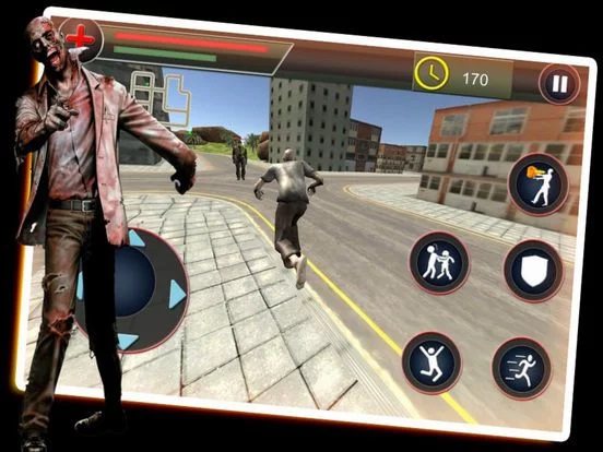 Изображение игры: 3D Angry Zombies Attack