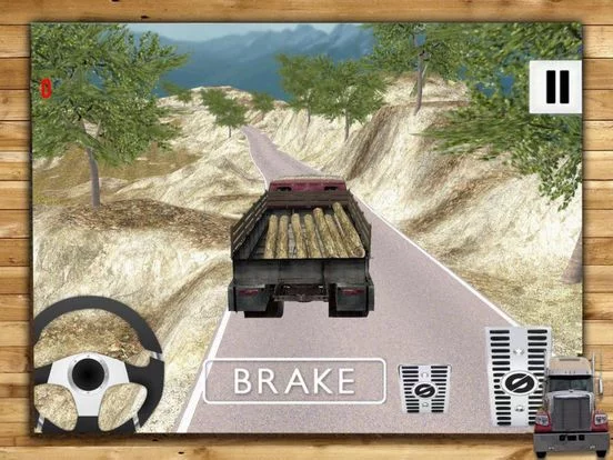 Изображение игры: Challenge Wood Truck Level