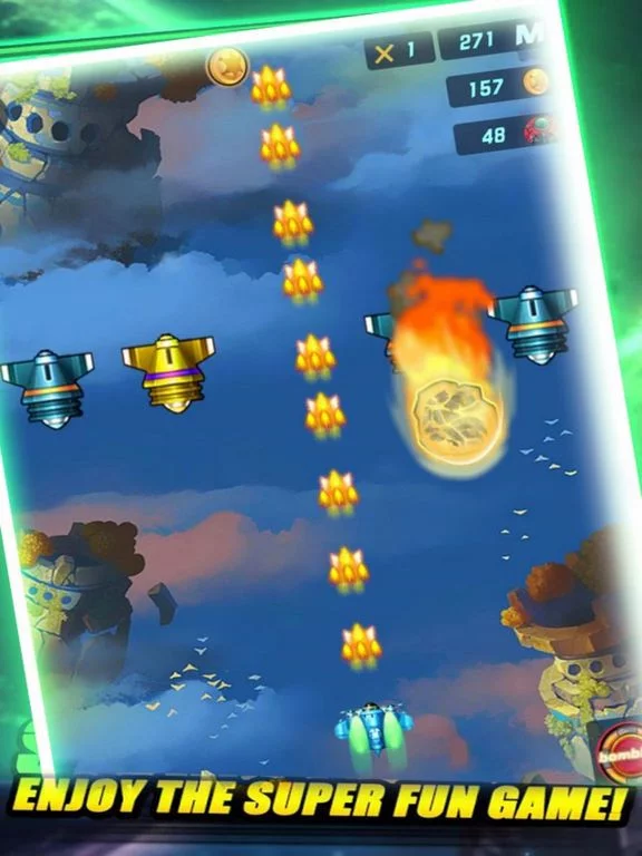 Изображение игры: Sky Thunder Fighting Shoot