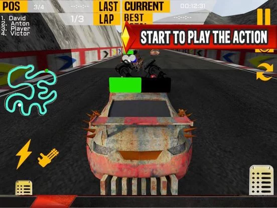 Изображение игры: Death Car Xtreme: Rally Race