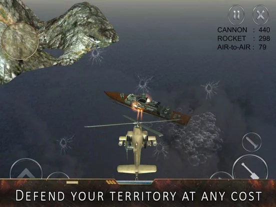 Изображение игры: Modern Heli Enemy Base