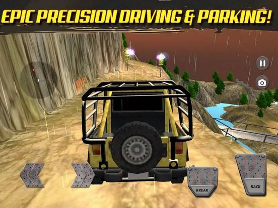 Изображение игры: Challenge Jeep Driving OffRoad