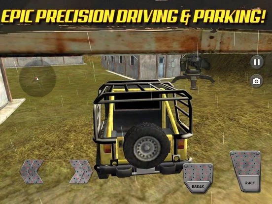 Изображение игры: Challenge Jeep Driving OffRoad