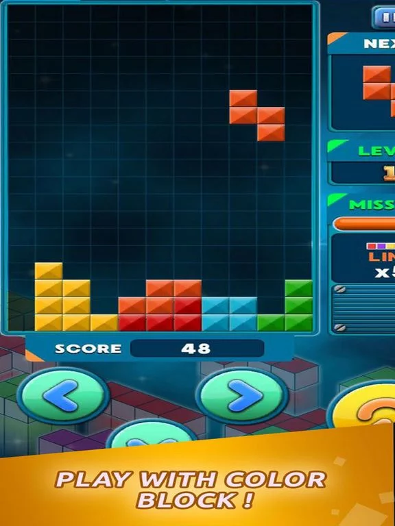 Изображение игры: BLOCK COLOR: New Brick Game