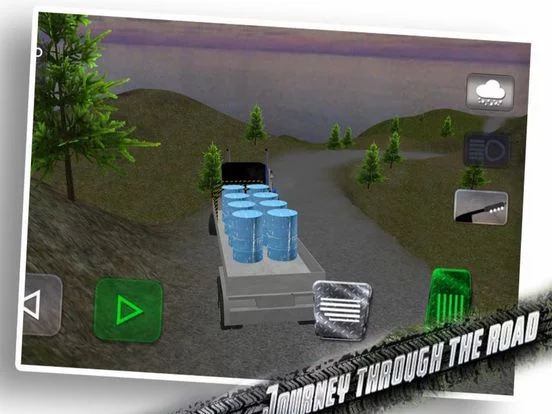 Изображение игры: Cargo Hill Road Auto