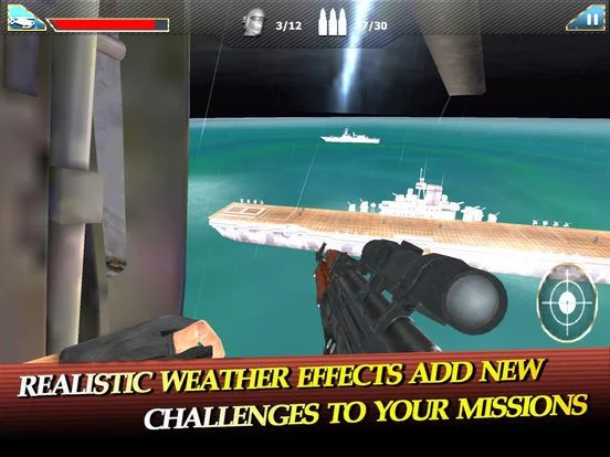 Изображение игры: Navy Combat Mission- Sniper Shoot