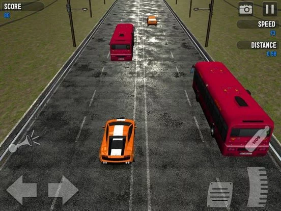 Изображение игры: Top Crazy Traffic Car Sim