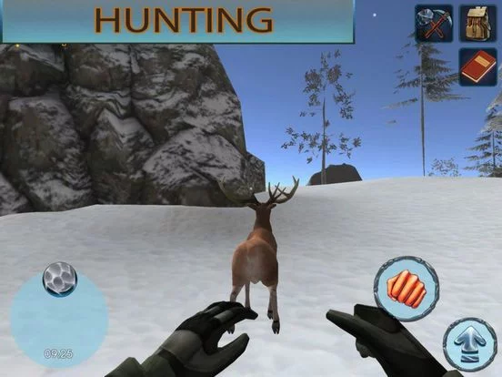Изображение игры: Winter Forest Survival 3D