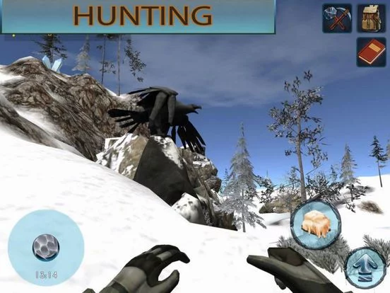 Изображение игры: Winter Forest Survival 3D