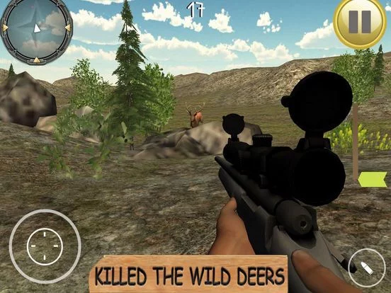 Изображение игры: Jungle Animal Safari Hunt Sim