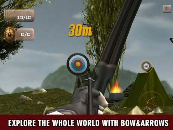 Изображение игры: Bowmaster Wild Target