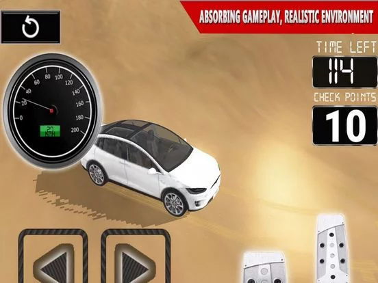 Изображение игры: Desert Car Rally Stunts