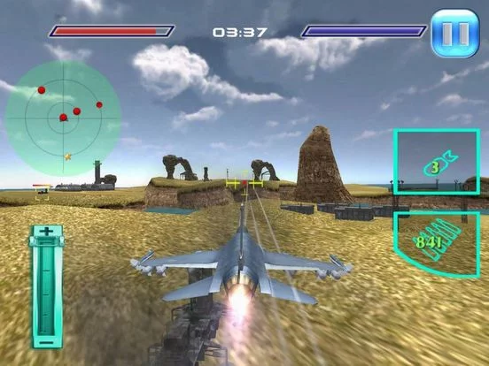 Изображение игры: F18 Shooting Sky