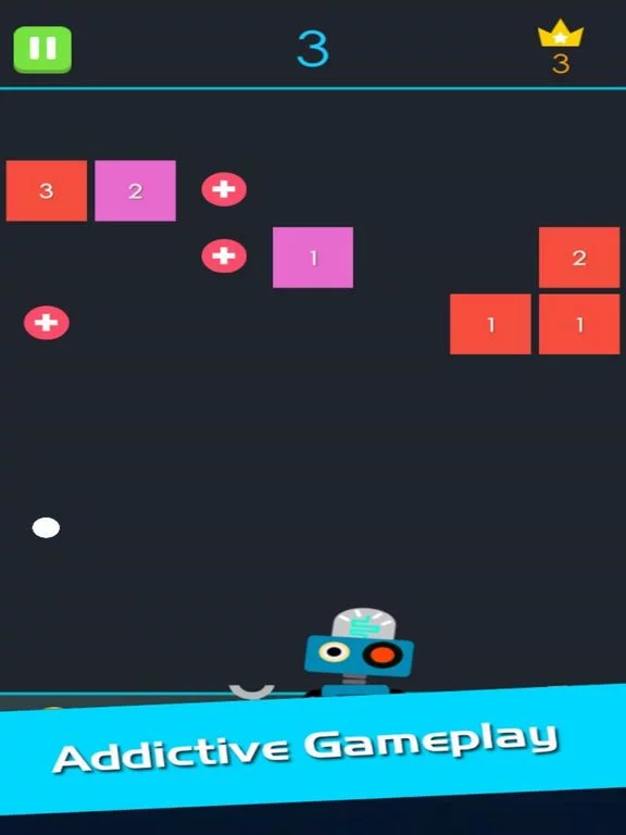 Изображение игры: Brick Number -Ball Shoot