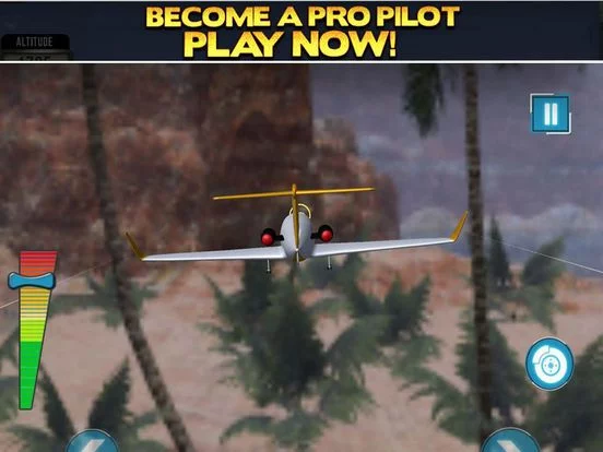 Изображение игры: Airplane Flying Stunts: Flight