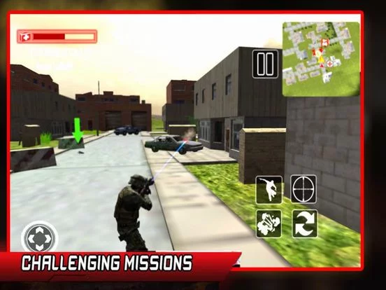 Изображение игры: Commando Town Terrorism Mission