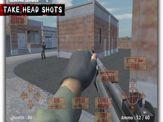 Изображение игры: Zombies Battle Shoot