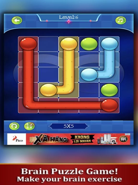 Изображение игры: Color Connect Challenge