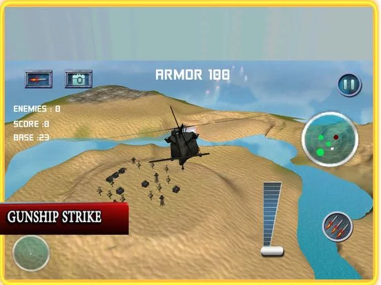 Изображение игры: Heli Gunship Air Battle